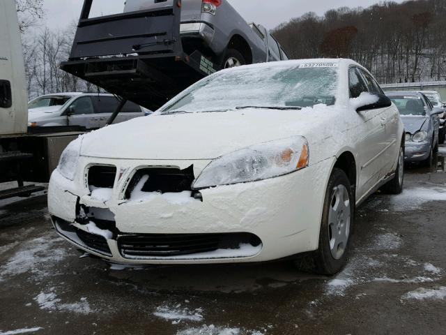 1G2ZF55B664229303 - 2006 PONTIAC G6 SE WHITE photo 2