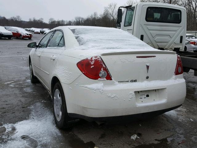 1G2ZF55B664229303 - 2006 PONTIAC G6 SE WHITE photo 3