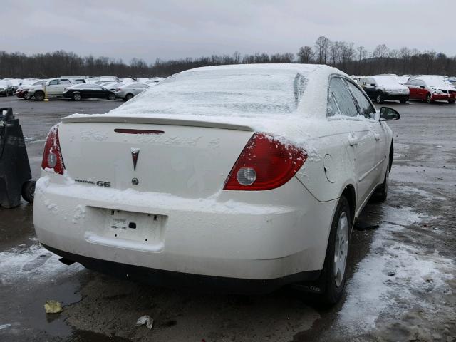 1G2ZF55B664229303 - 2006 PONTIAC G6 SE WHITE photo 4