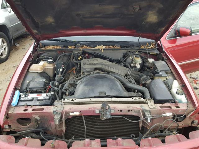 2FALP74W5SX109919 - 1995 FORD CROWN VICT RED photo 7