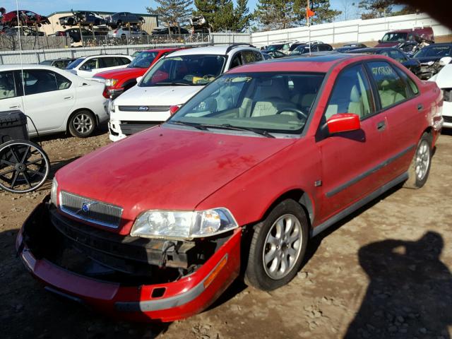 YV1VS29591F704412 - 2001 VOLVO S40 1.9T RED photo 2