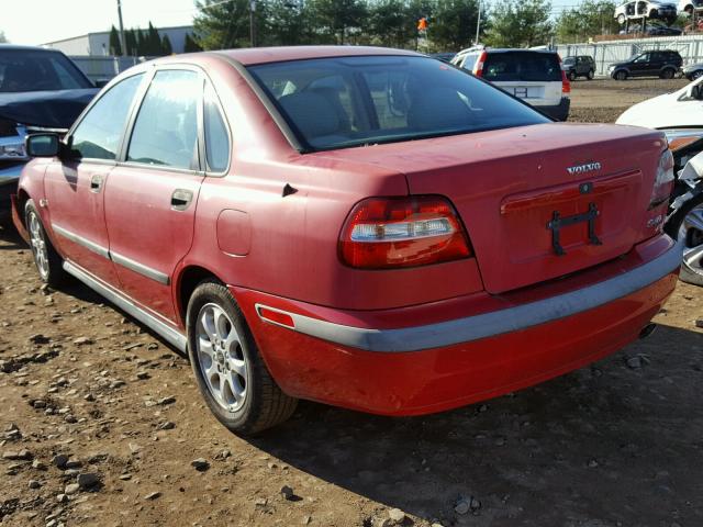 YV1VS29591F704412 - 2001 VOLVO S40 1.9T RED photo 3