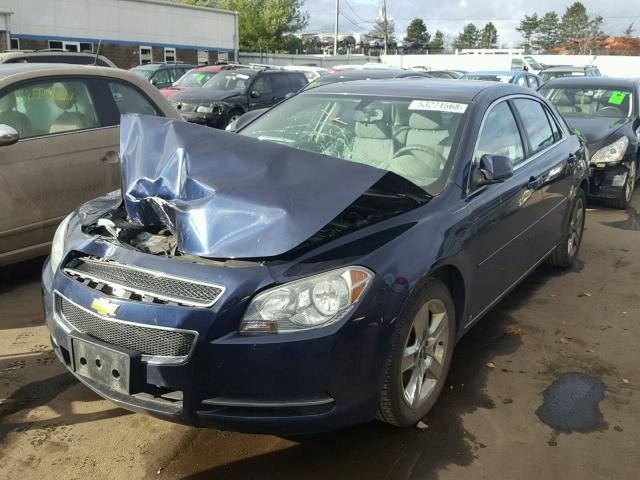 1G1ZH57B494176374 - 2009 CHEVROLET MALIBU 1LT 蓝色 照片 2