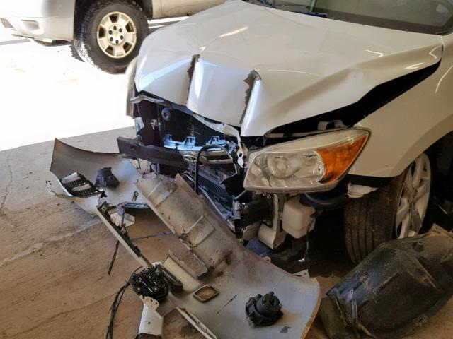 JTMZK31V985019612 - 2008 TOYOTA RAV4 LIMIT WHITE photo 9