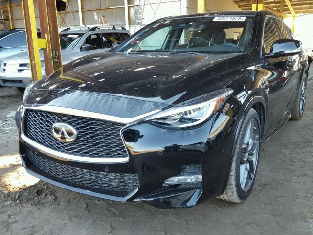 SJKCH5CP9HA028684 - 2017 INFINITI QX30 BASE BLACK photo 2