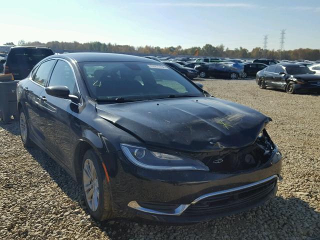 1C3CCCAB7FN503949 - 2015 CHRYSLER 200 LIMITE BLACK photo 1