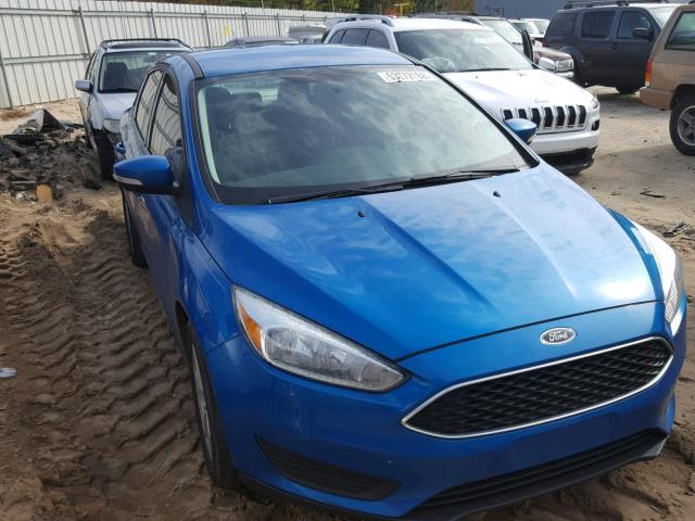 1FADP3F24GL355338 - 2016 FORD FOCUS SE BLUE photo 1