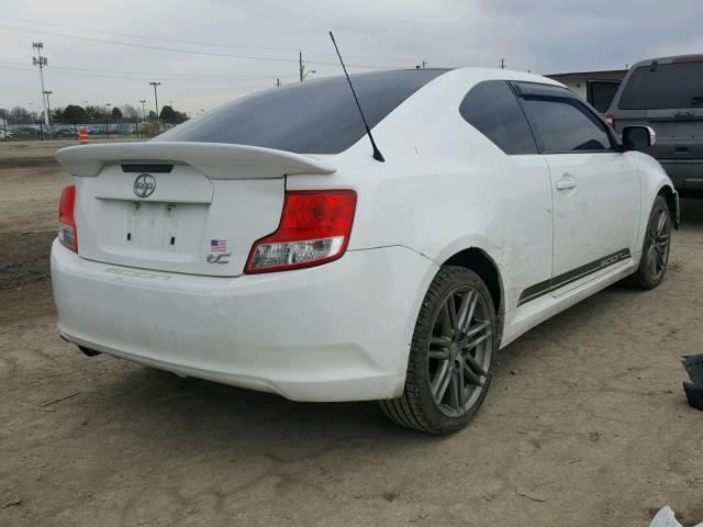 JTKJF5C7XB3020534 - 2011 TOYOTA SCION TC თეთრი ფოტო 4