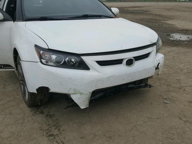 JTKJF5C7XB3020534 - 2011 TOYOTA SCION TC თეთრი ფოტო 9
