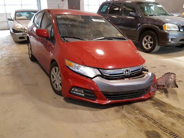 JHMZE2H36CS004306 - 2012 HONDA INSIGHT RED photo 1