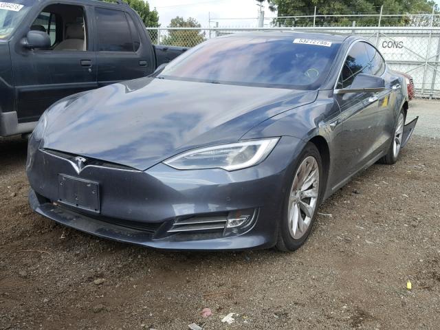 5YJSA1E20GF168979 - 2016 TESLA MODEL S BLACK photo 2