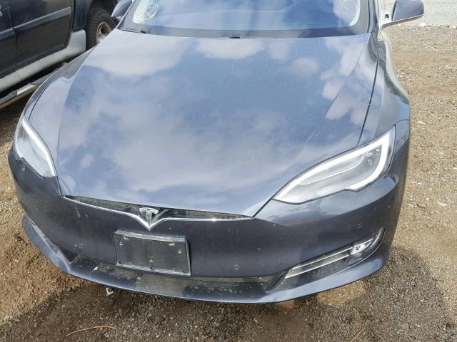 5YJSA1E20GF168979 - 2016 TESLA MODEL S BLACK photo 7