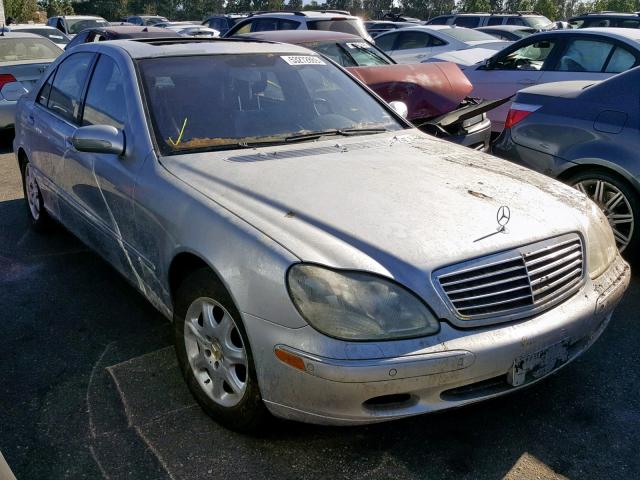 WDBNG70J72A282152 - 2002 MERCEDES-BENZ S 430 SILVER photo 1