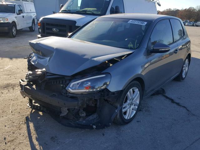 WVWMM7AJXBW327544 - 2011 VOLKSWAGEN GOLF BLUE photo 2