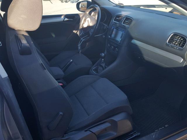 WVWMM7AJXBW327544 - 2011 VOLKSWAGEN GOLF BLUE photo 5