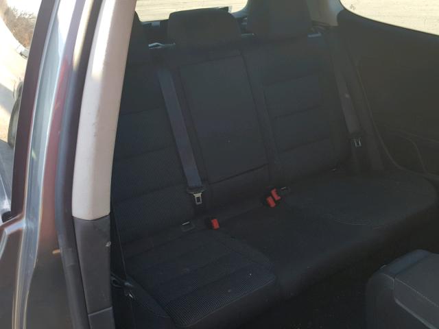 WVWMM7AJXBW327544 - 2011 VOLKSWAGEN GOLF BLUE photo 6