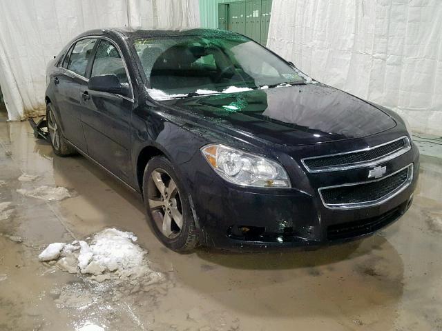 1G1ZC5E18BF278103 - 2011 CHEVROLET MALIBU 1LT BLACK photo 1