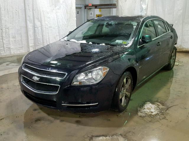 1G1ZC5E18BF278103 - 2011 CHEVROLET MALIBU 1LT BLACK photo 2