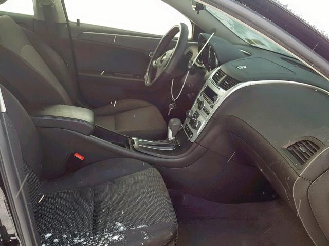 1G1ZC5E18BF278103 - 2011 CHEVROLET MALIBU 1LT BLACK photo 5
