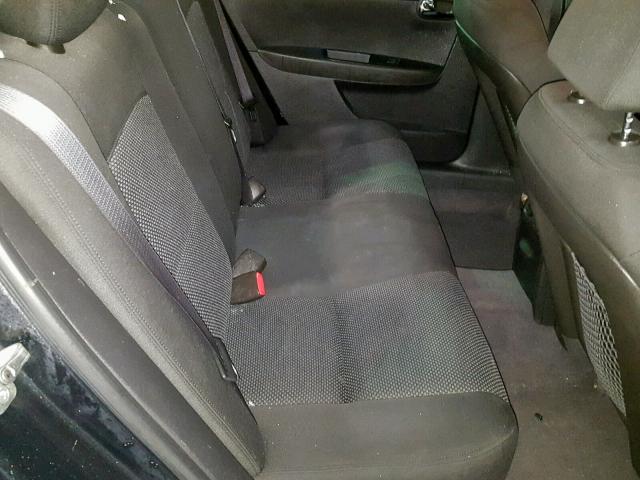 1G1ZC5E18BF278103 - 2011 CHEVROLET MALIBU 1LT BLACK photo 6