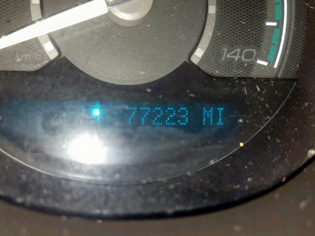 1G1ZC5E18BF278103 - 2011 CHEVROLET MALIBU 1LT BLACK photo 8