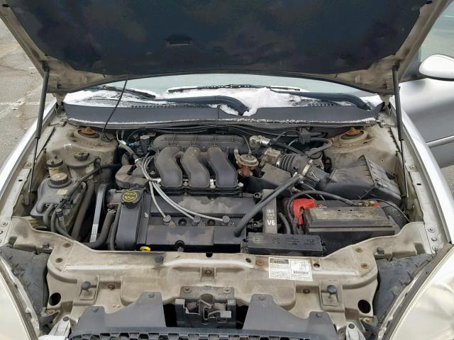 1FAFP55S61A154100 - 2001 FORD TAURUS SES SILVER photo 7