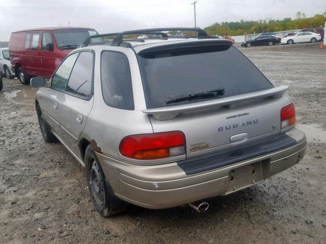 JF1GF48581G802878 - 2001 SUBARU IMPREZA OU GRAY photo 3