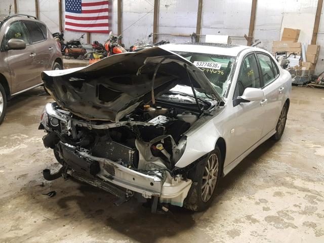 YS3FA4CY0A1618410 - 2010 SAAB 9-3 2.0T SILVER photo 2