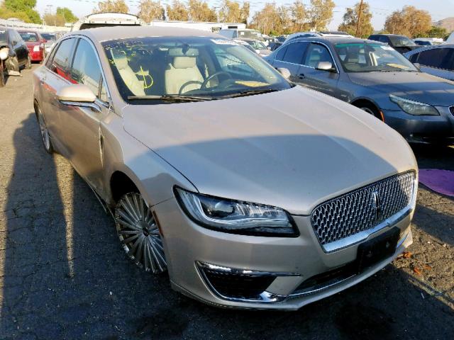 3LN6L5E91HR604055 - 2017 LINCOLN MKZ RESERV GOLD photo 1