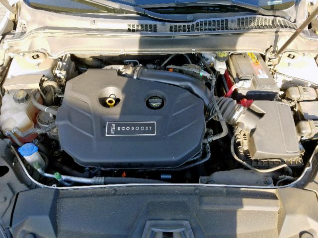 3LN6L5E91HR604055 - 2017 LINCOLN MKZ RESERV GOLD photo 7