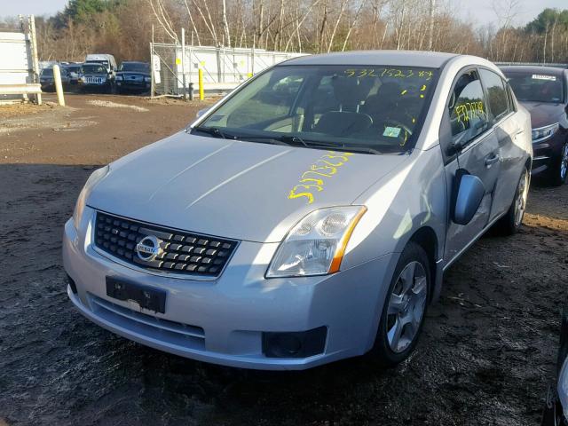 3N1AB61E27L721559 - 2007 NISSAN SENTRA 2.0 SILVER photo 2