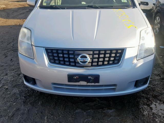 3N1AB61E27L721559 - 2007 NISSAN SENTRA 2.0 SILVER photo 7