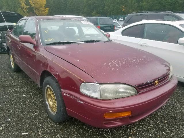 4T1BG12K7TU730537 - 1996 TOYOTA CAMRY DX MAROON photo 1