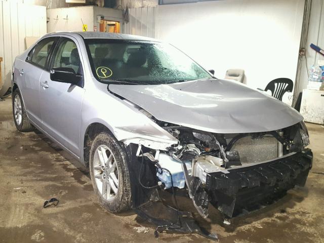 3FAHP0GA8BR120022 - 2011 FORD FUSION S SILVER photo 1