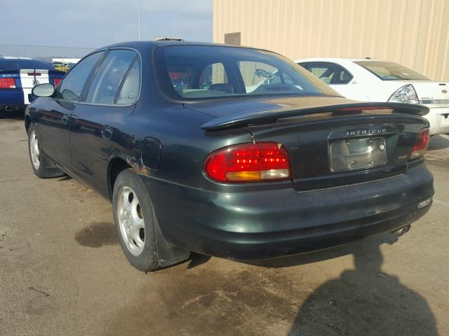 1G3WS52K6XF313349 - 1999 OLDSMOBILE INTRIGUE G GREEN photo 3