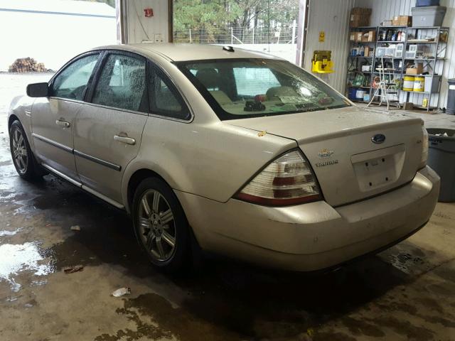 1FAHP24W38G116441 - 2008 FORD TAURUS SEL GRAY photo 3