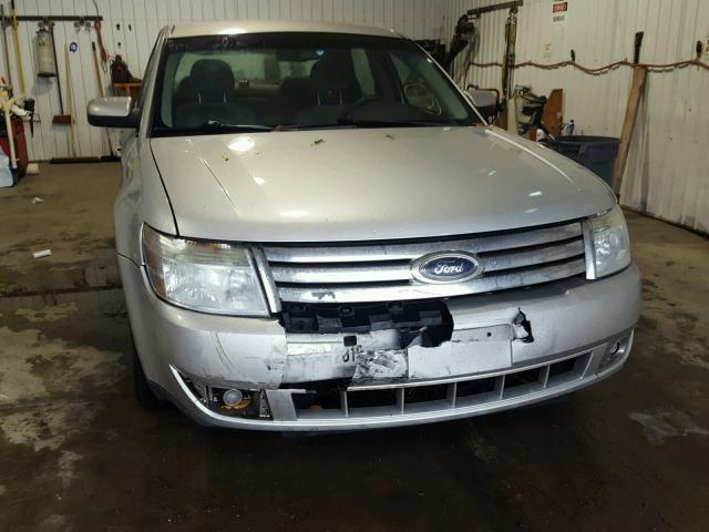 1FAHP24W38G116441 - 2008 FORD TAURUS SEL GRAY photo 9