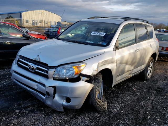 JTMBK34V385060525 - 2008 TOYOTA RAV4 LIMIT SILVER photo 2