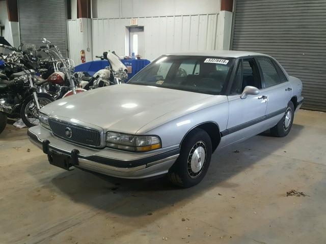 1G4HP53L7NH550981 - 1992 BUICK LESABRE CU SILVER photo 2