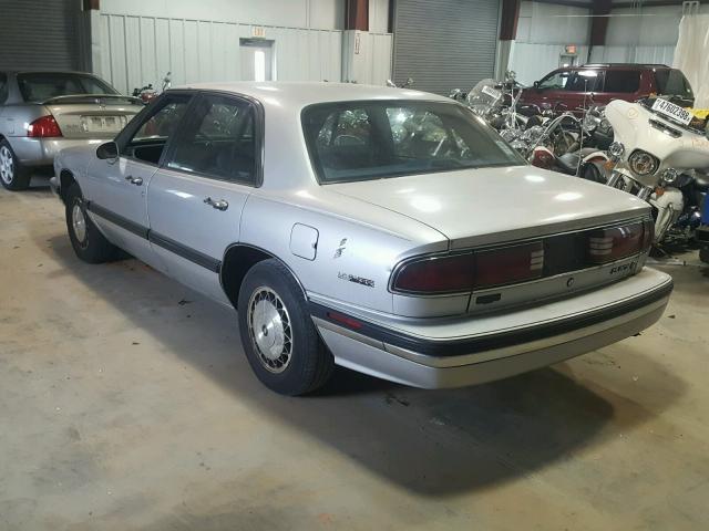 1G4HP53L7NH550981 - 1992 BUICK LESABRE CU SILVER photo 3