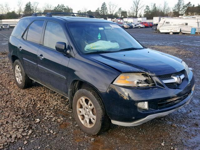 2HNYD18805H534331 - 2005 ACURA MDX TOURIN BLACK photo 1