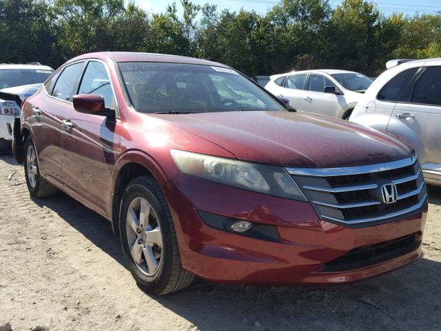 5J6TF1H39AL007412 - 2010 HONDA ACCORD CRO BURGUNDY photo 1