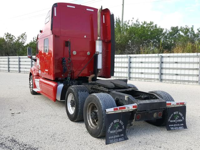 1XP7D49X5AD103434 - 2010 PETERBILT 387 RED photo 3