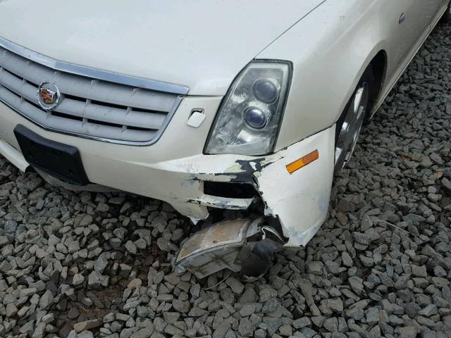 1G6DC67A950169700 - 2005 CADILLAC STS WHITE photo 9