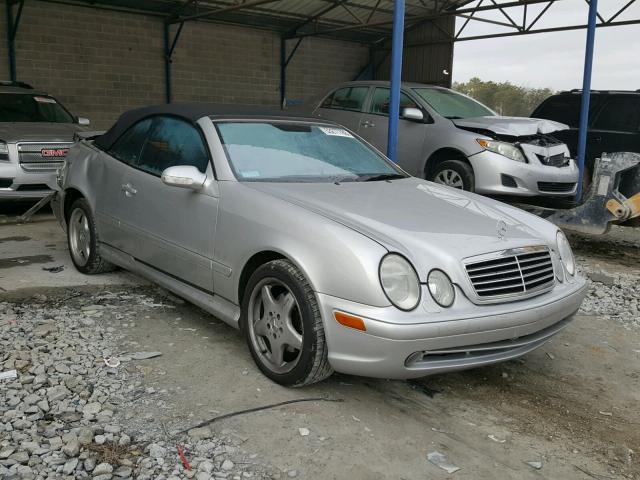 WDBLK70G8YT049890 - 2000 MERCEDES-BENZ CLK 430 SILVER photo 1