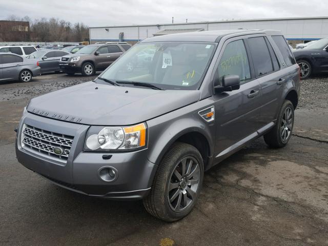 SALFT24N68H077593 - 2008 LAND ROVER LR2 HSE TE GRAY photo 2