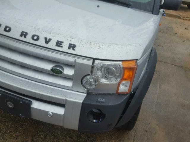 SALAG25496A364209 - 2006 LAND ROVER LR3 HSE SILVER photo 9