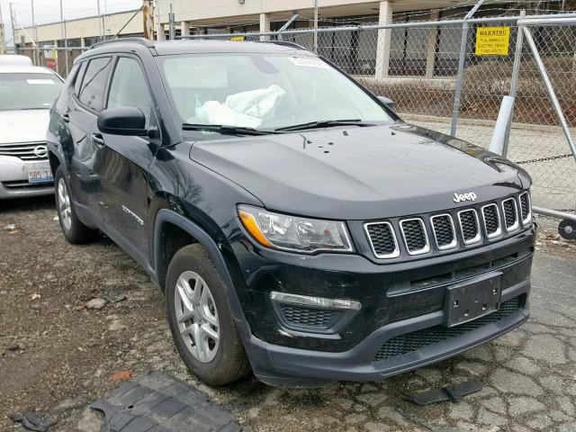 3C4NJCAB5JT308984 - 2018 JEEP COMPASS SP 黑色 照片 1