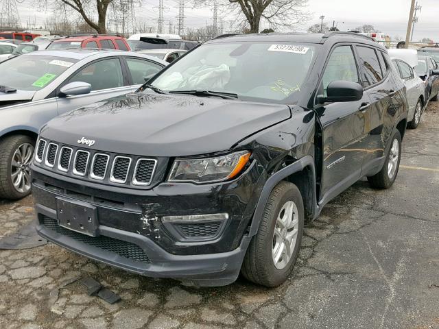 3C4NJCAB5JT308984 - 2018 JEEP COMPASS SP 黑色 照片 2
