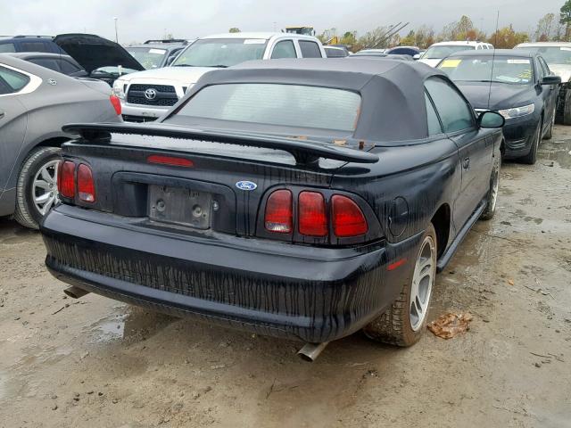 1FALP45X8VF153581 - 1997 FORD MUSTANG GT BLACK photo 4